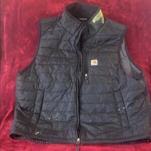 Carhartt Black Quilted Vest